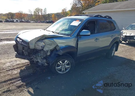 2008 Hyundai Tucson Limited V6/Se из США, поврежденный, VIN KM8JN12D58U773378